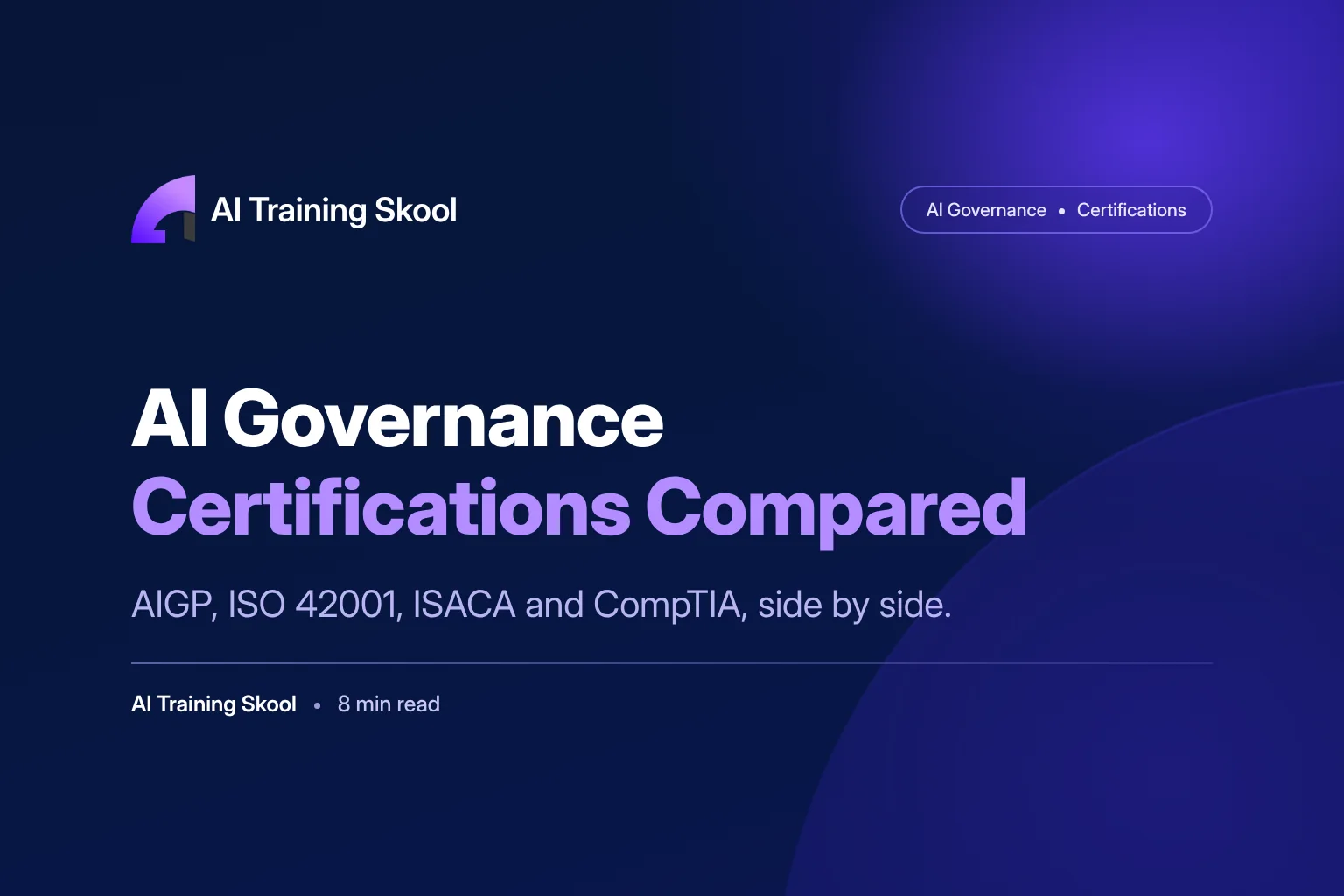 ai-governance-certifications-compared
