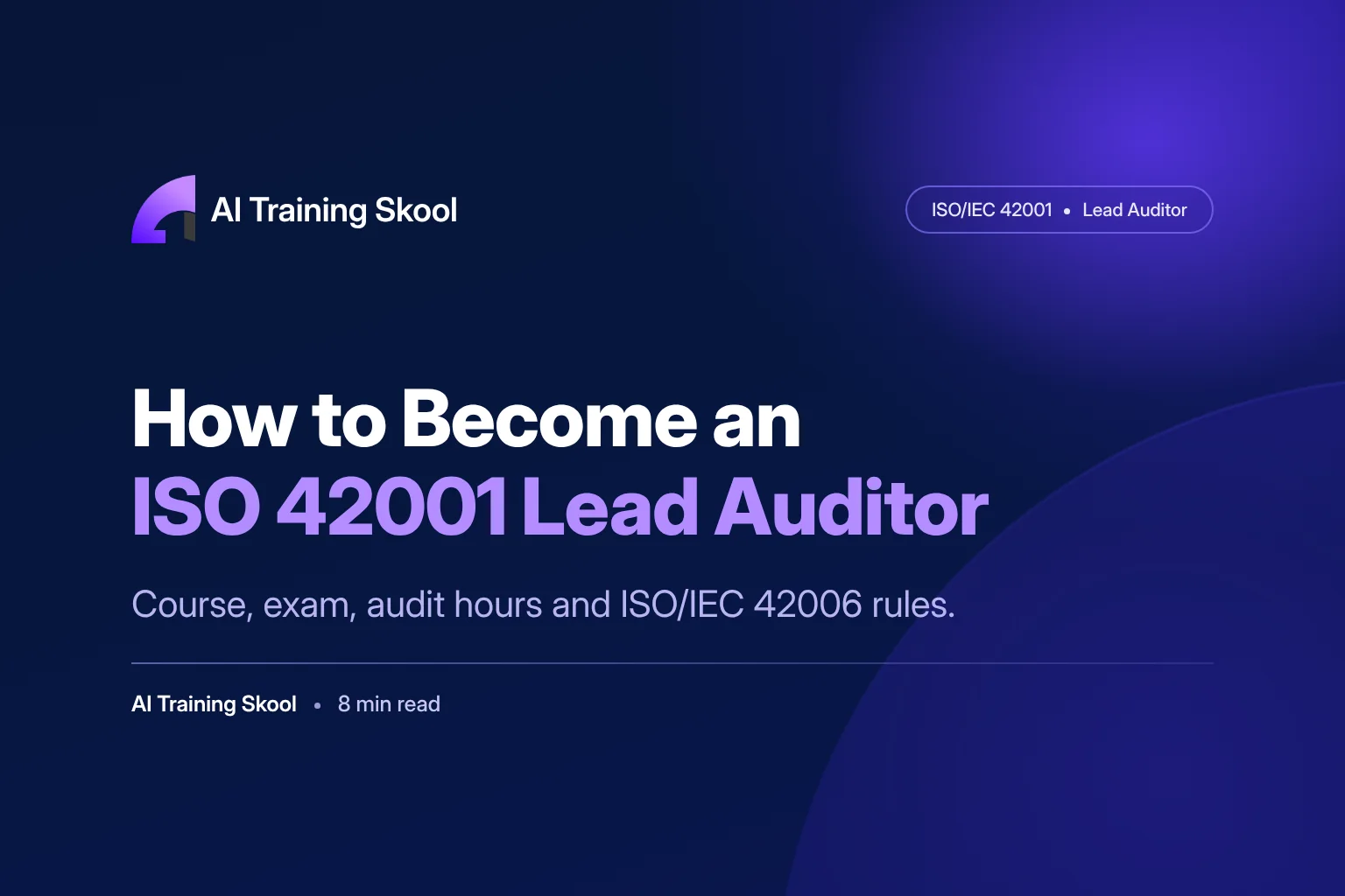 how-to-become-iso-42001-lead-auditor