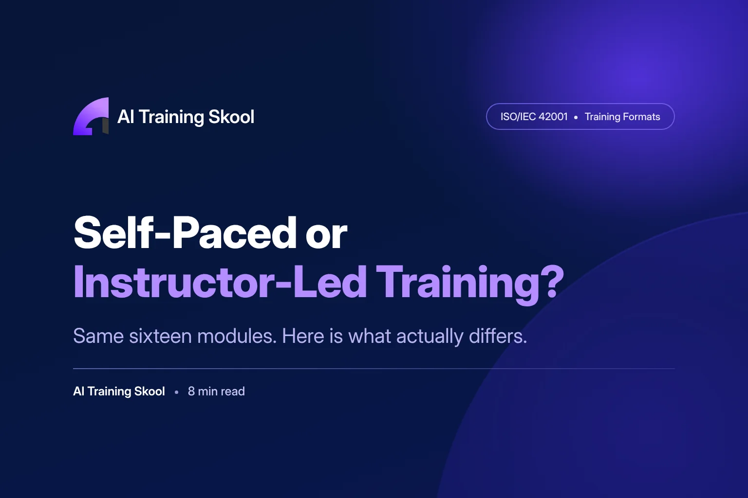 self-paced-vs-instructor-led-iso-42001-training